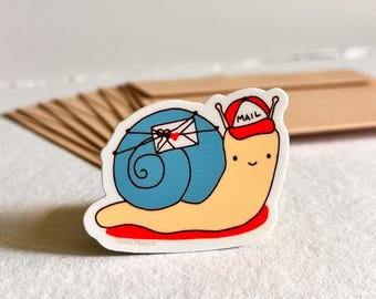 Snail Mail Aufkleber