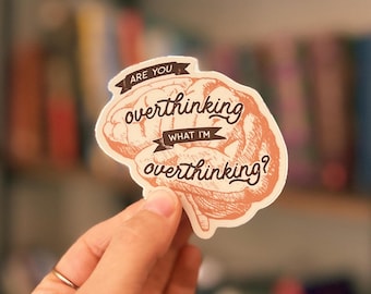 Ben je aan het overdenken? (sticker)