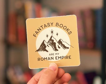Fantasyboeken zijn mijn Romeinse Rijk-sticker