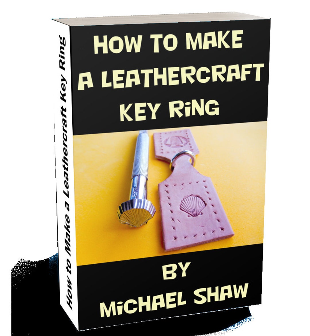 How to Make a Leathercraft Key Ring by Michael Shaw Etsy