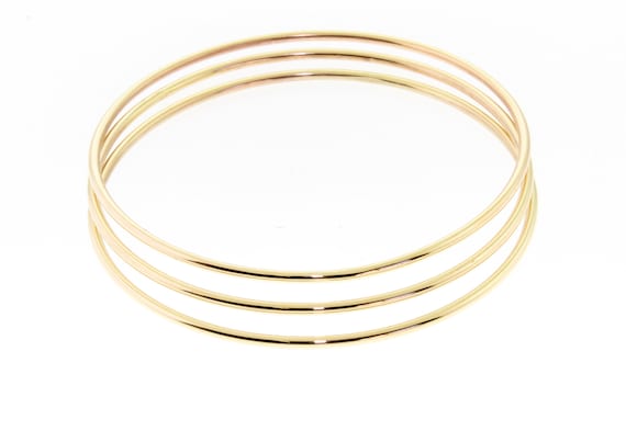 10K Solid Goldnot Hollow 2.00 Mm. Round Wire 18 to 25 Grams