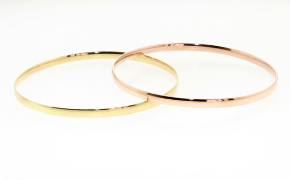 DIEZI 3 Styles Vintage Hip Hop Metal Cuff Bangles Punk Gold