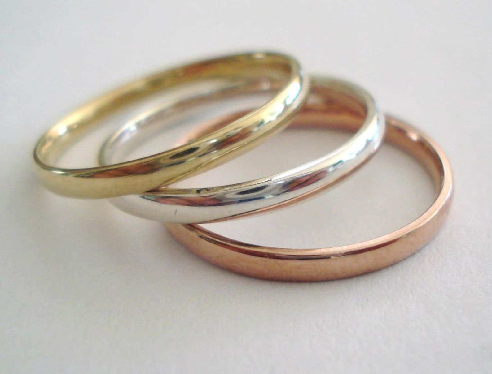 14 K. Solid Gold Comfort Fit 2 Mm. Widewidth and 1 Mm. Thickness Plain