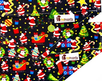 Over the Collar Pet Bandana - Christmas