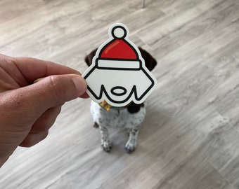 Weihnachtshund Sticker