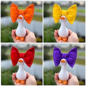 4” 5” 7” Desk Goose - The Little Fat Bow - Variety of Colors - BOW ONLY