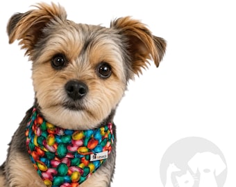 Over the Collar Pet Bandana - Dog accessories - Dog bandana - fund dog Gift Easter Eggs