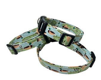 Dog Cat Collar - Duck Ducks Hunting dog