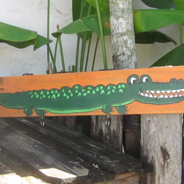 Alligator Wall Decor Etsy