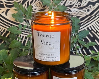 Tomato Vine - Soy Candle