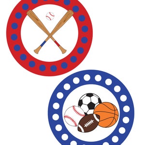 All Sports Party Package Printable- Birthday Collection- Editable Text ...