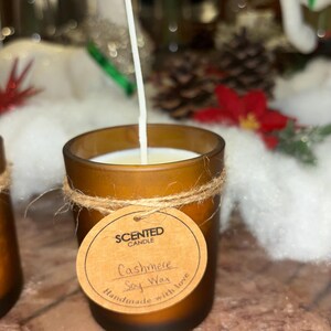 Cashmere Scent Soy Wax Candle