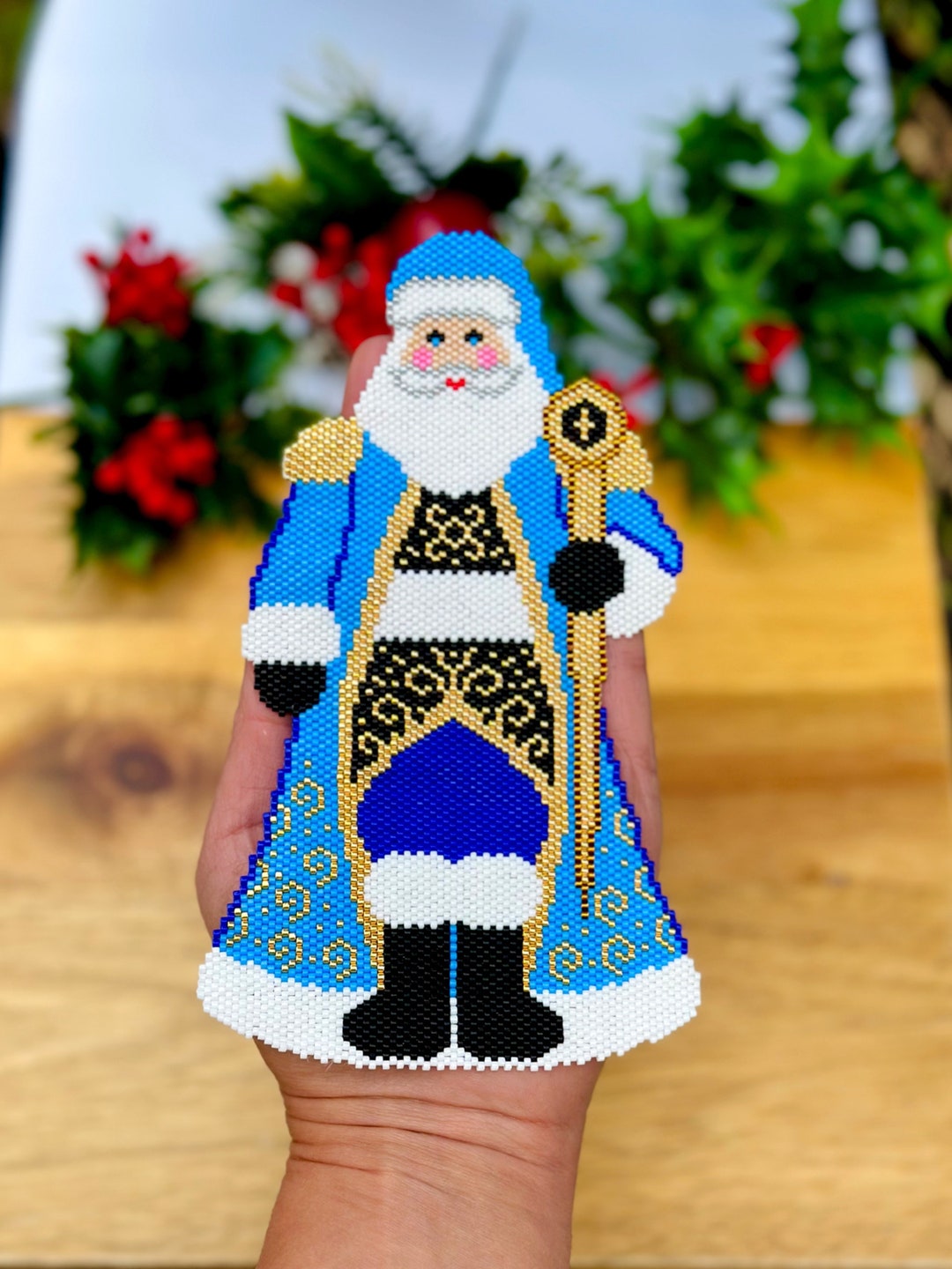 Weihnachtsduschvorhang Sets 4pcs Badematte Set Mit  Produktbild-Vorschau 9