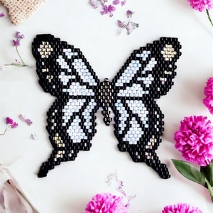 Brick Stitch Butterfly Pattern,Brick Stitch Pattern,Instant Download PDF,Digital file pdf,Brick Stitch PDF Pattern,Beaded Butterfly,Pattern