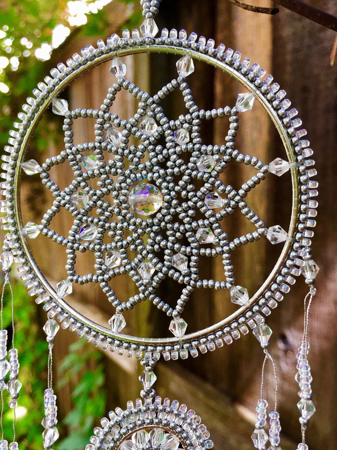 Beaded dream catcherHandmade DreamCatcherDreamcatcherWall Etsy