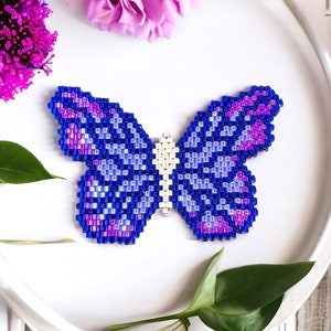 Brick Stitch Butterfly Pattern,Brick Stitch Pattern,Instant Download PDF,Butterfly Pattern,Brick Stitch PDF Pattern,Beaded Butterfly