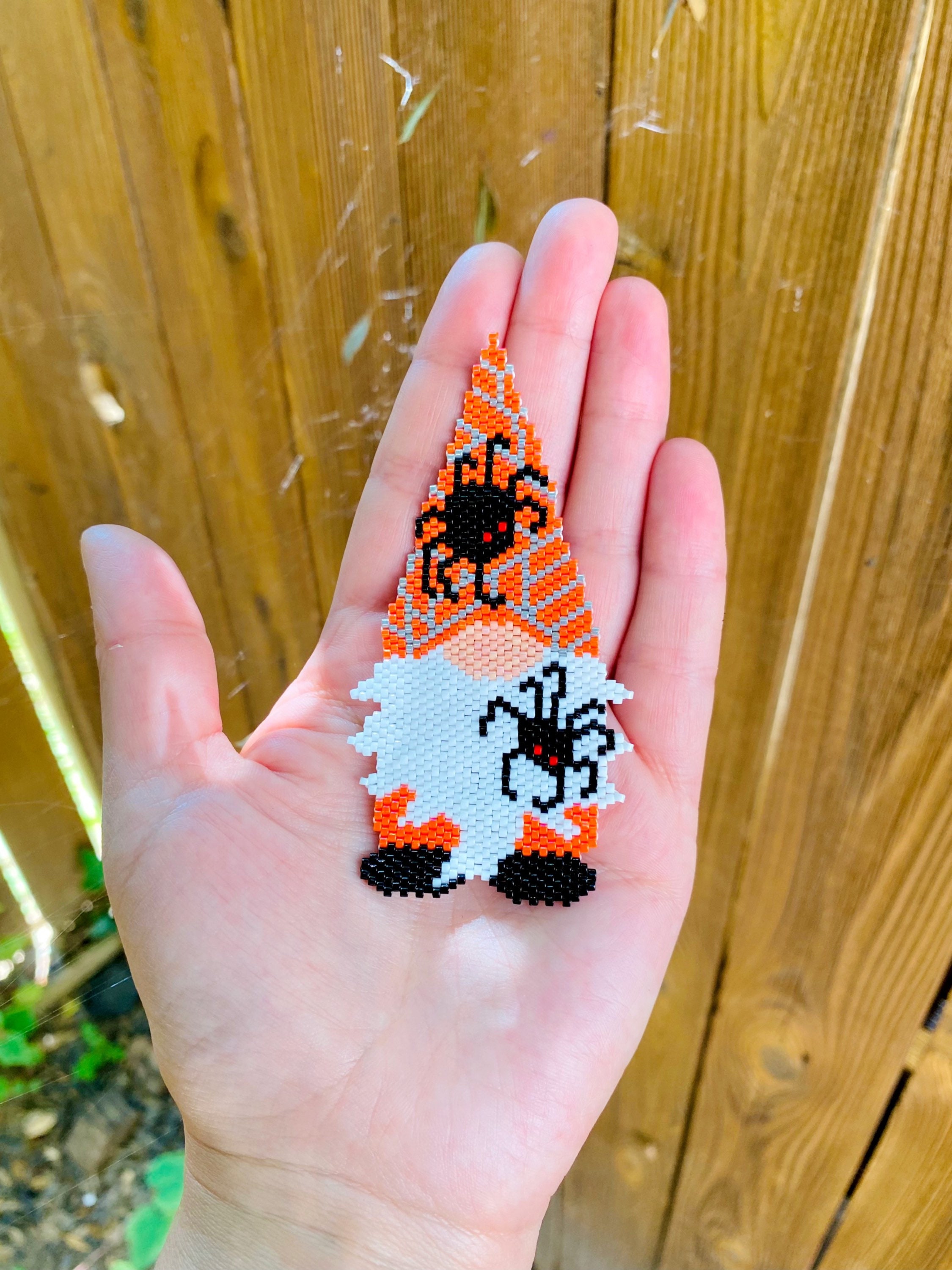 Beads with Bead Pen Kit - Spooky Pumpkin Patch Ghost Gnome with Silver –  Goody Beads