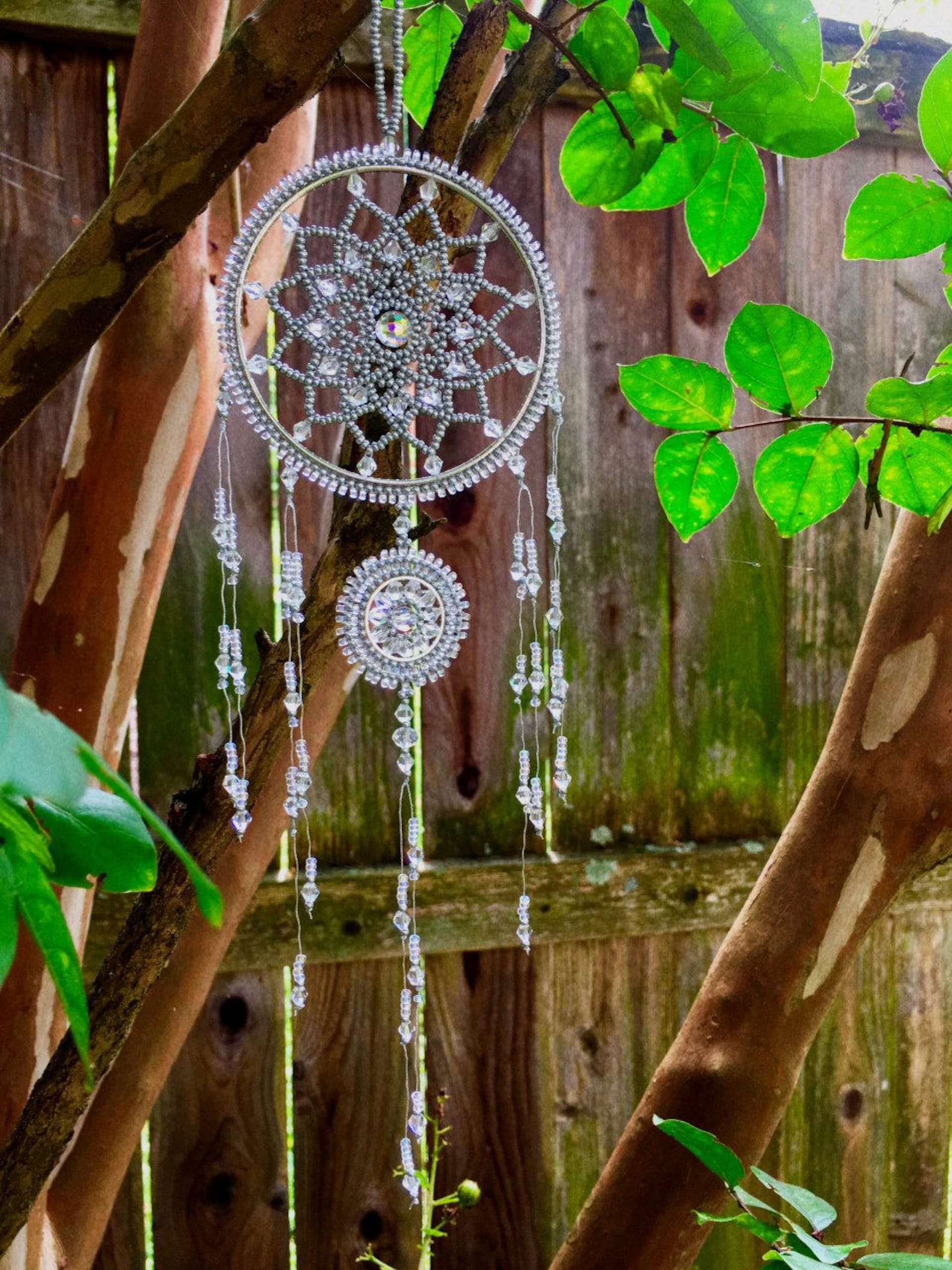 Beaded dream catcherHandmade DreamCatcherDreamcatcherWall Etsy