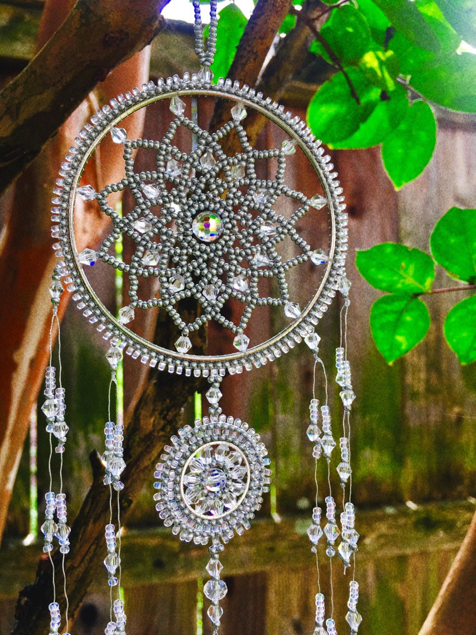 Beaded dream catcherHandmade DreamCatcherDreamcatcherWall Etsy