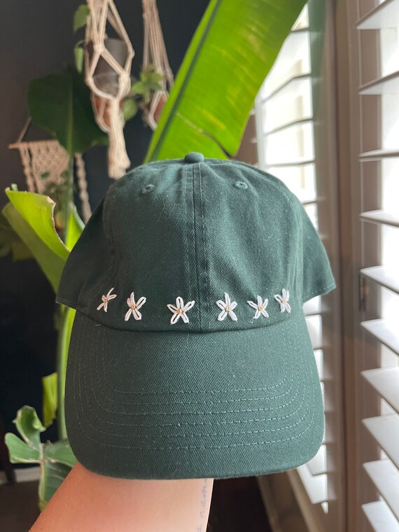 Hand Embroidered Baseball Cap 