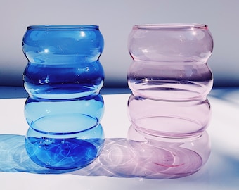 Ripple Wavy glass cup