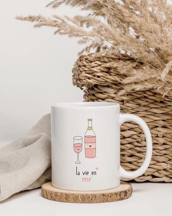 Ma vie in Rose- coffee mug
