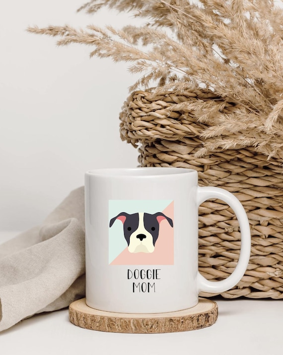 Doggie Mom Coffee Mug - 15oz Imperfect Ceramic Mug
