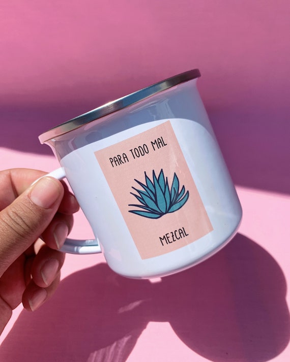 Para todo mal, mezcal! - Enamel mug