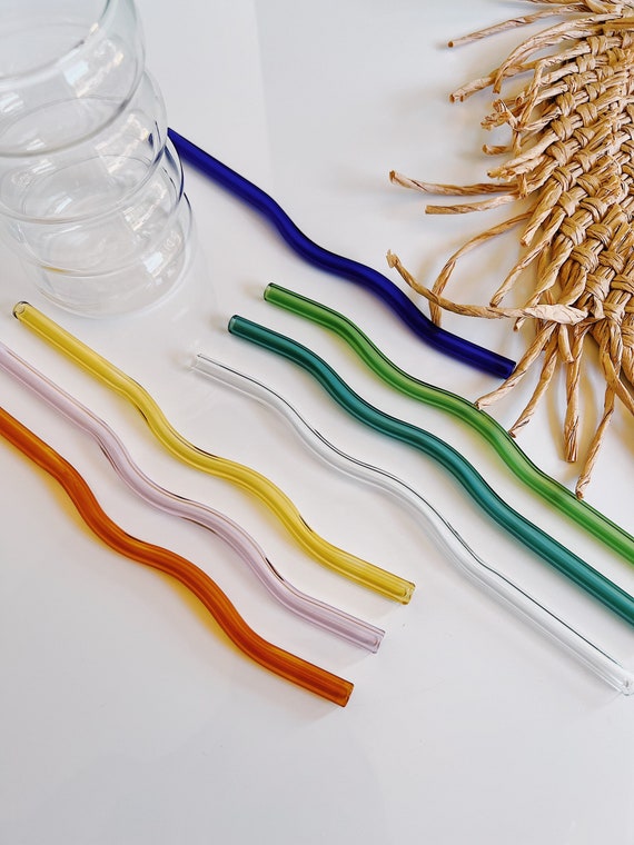 Wobbly Glass straw