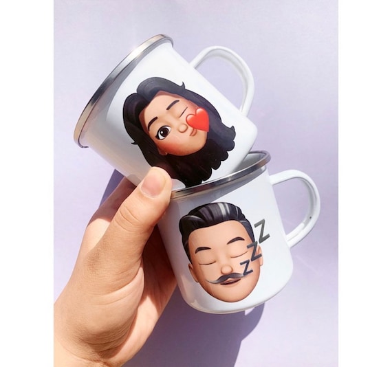 Custom Emoji Coffee mugs