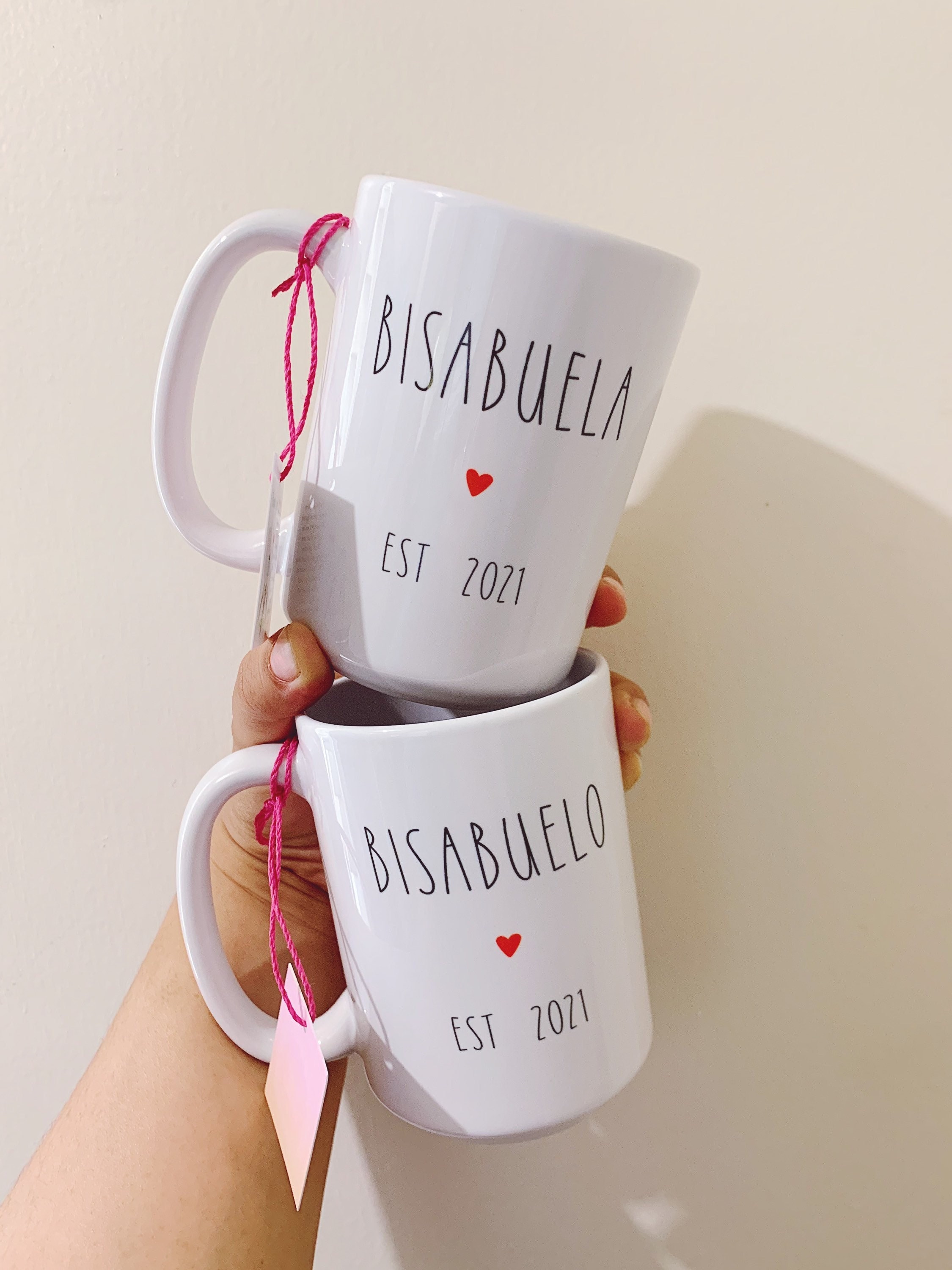 Personalized coffee mug for grandparents