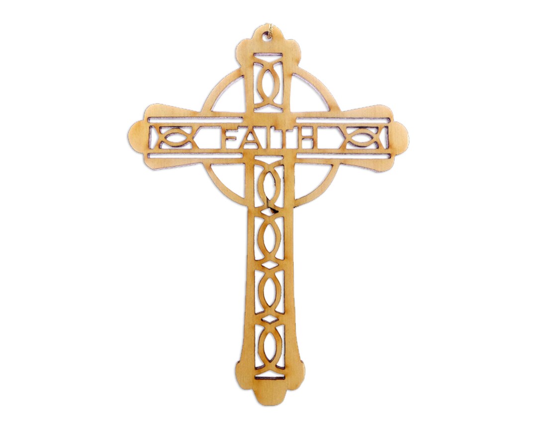 Faith Cross Ornament Cross Ornament Cross Ornaments Cross Gifts