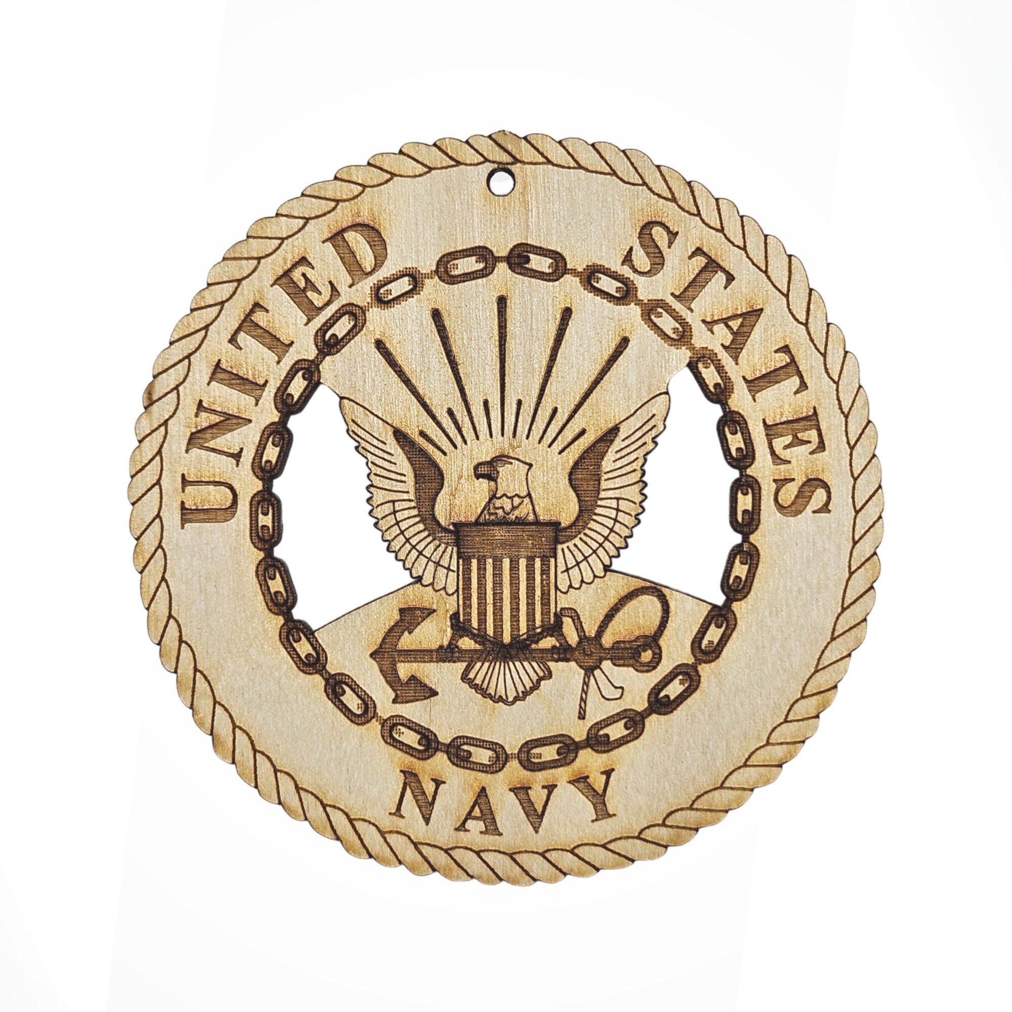 US Navy Ornament, US Navy Gifts For Veterans, Men, Women, US Navy Decorations For Christmas Tree, United States Navy Christmas Ornaments