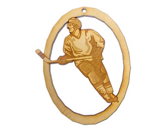 Personalized Ice Hockey Ornament - Ice Hockey Player Gift - Ice Hockey Christmas Ornaments - Ice Hockey Gifts - Ice Hockey Team Gifts