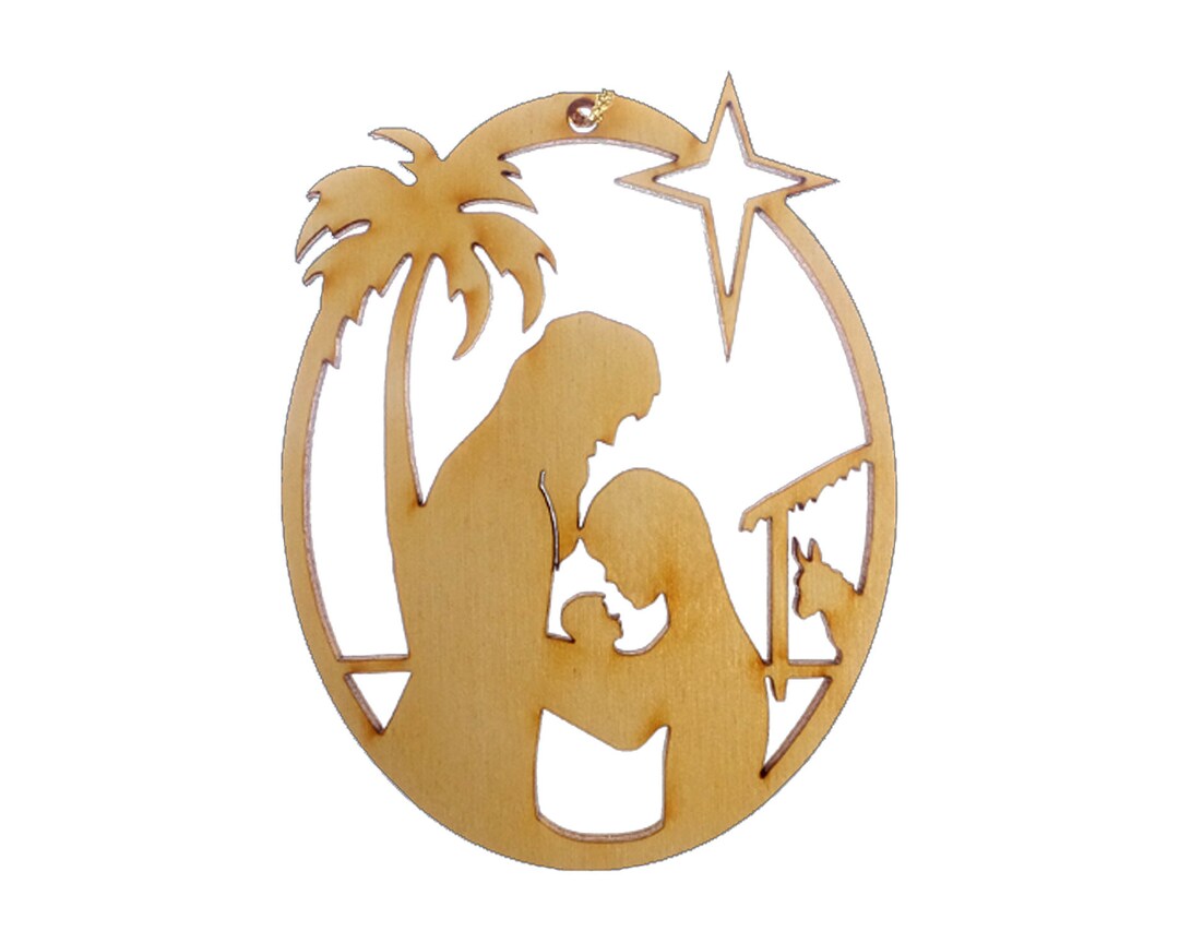 Nativity Ornament Nativity Ornaments Nativity Christmas Decor Nativity ...