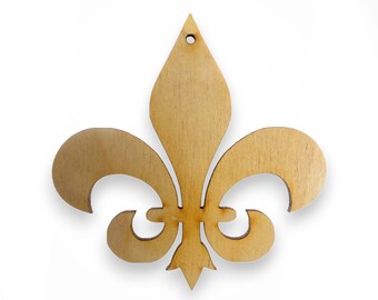 Personalized Fleur de Lis Ornament - Fleur De Lis Christmas Ornaments - Fleur De Lis Gifts - Fleur De Lis Art - Fleur De Lis Decor