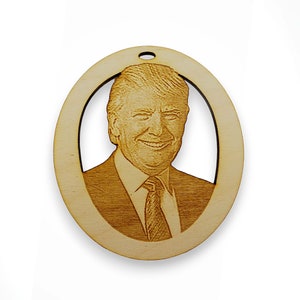 Personalized President Donald Trump Ornament - Historical Ornaments - USA Ornaments - Presidential Ornaments
