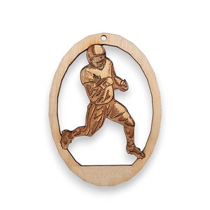 Personalized Football Christmas Ornaments - Football Player Gift - Football Ornament - Football Ornaments - Football Team Gifts