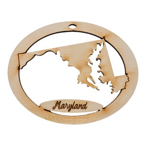 2024 2025 souvenir christmas ornament state item decor tree themed xmas decoration gift stuff idea keepsake home trinket wood wooden unique holiday souvenier housewarming first traveler travel shaped made moved vacation shape theme map lover trip