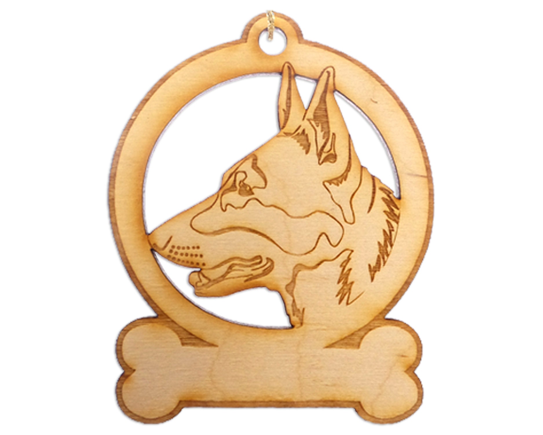 Personalized German Shepherd Ornament - German Shepherd Ornaments - G…
