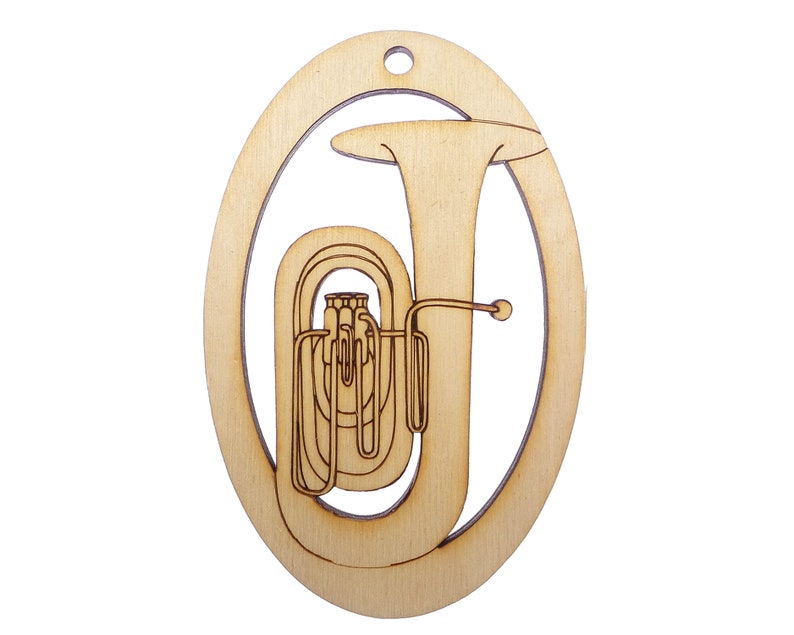 Personalized Personalized Tuba Christmas Ornament Musician Etsy