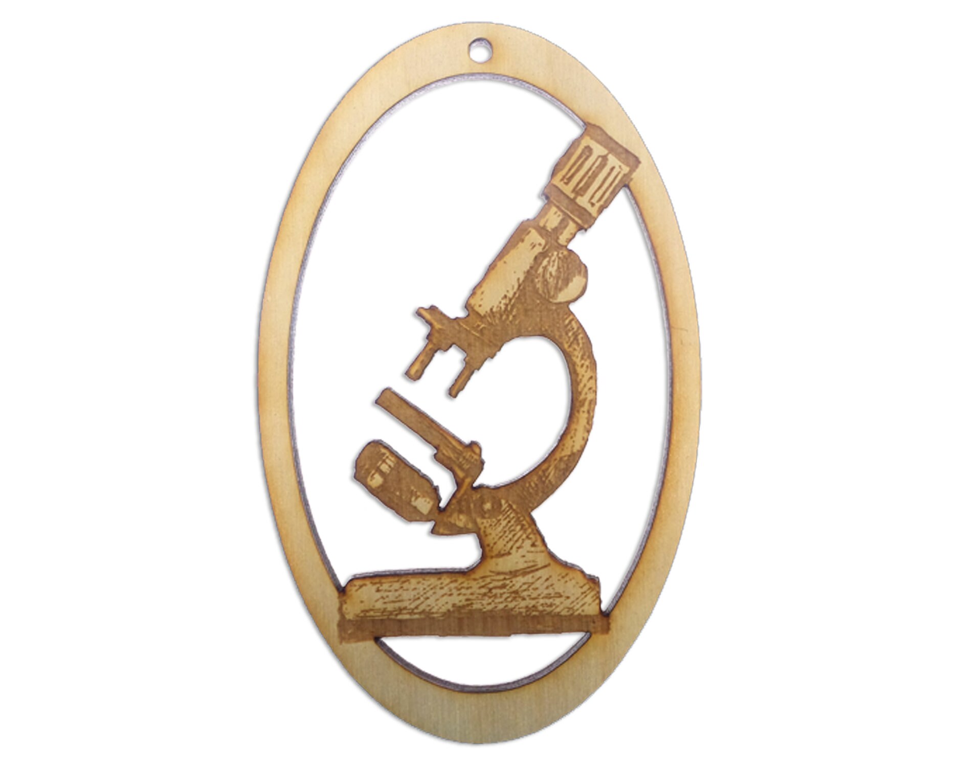 Personalized Microscope Ornament, Unique Gifts for Scientists, Scienc…