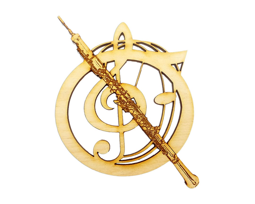 Personalized Oboe Ornament Musician Gift Ideas Oboe Christmas Ornaments