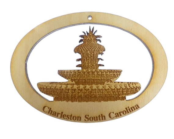 Ornament Charleston South Carolina Ornament - Etsy België