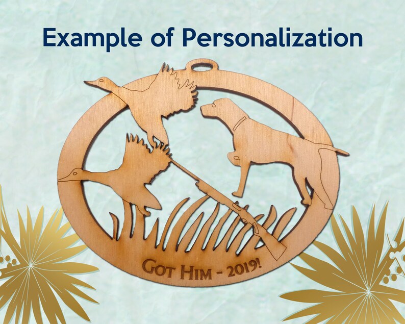 Personalized Duck Hunting Ornament Gift for Duck Hunter Duck Etsy