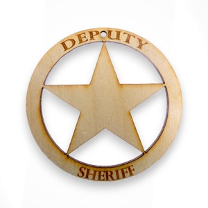 Personalized Deputy Sheriff Ornament - Deputy Sheriff Gifts - Deputy Sheriff Gift - Gift For Deputy Sheriff