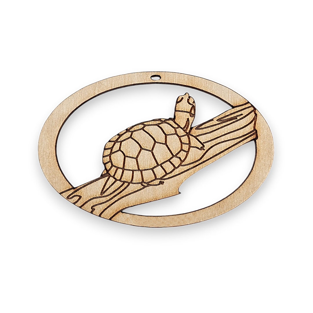 Personalized Turtle Ornament - Turtle Gift - Unique Turtle Gifts ...