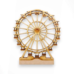 Personalized Ferris Wheel Ornament - Ferris Wheel Ornaments - Ferris Wheel Gift - Ferris Wheel Souvenir - Ferris Wheel Keepsake