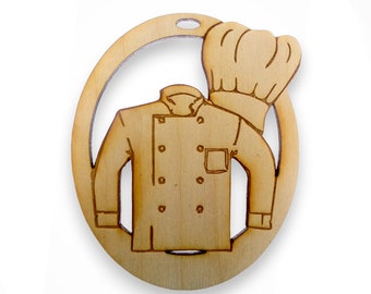 Personalized Chef Ornament - Personalized Gifts for Aspiring Chefs - Best Gifts for Chefs - Chef Gift Ideas - Chef GIfts for Women, Him