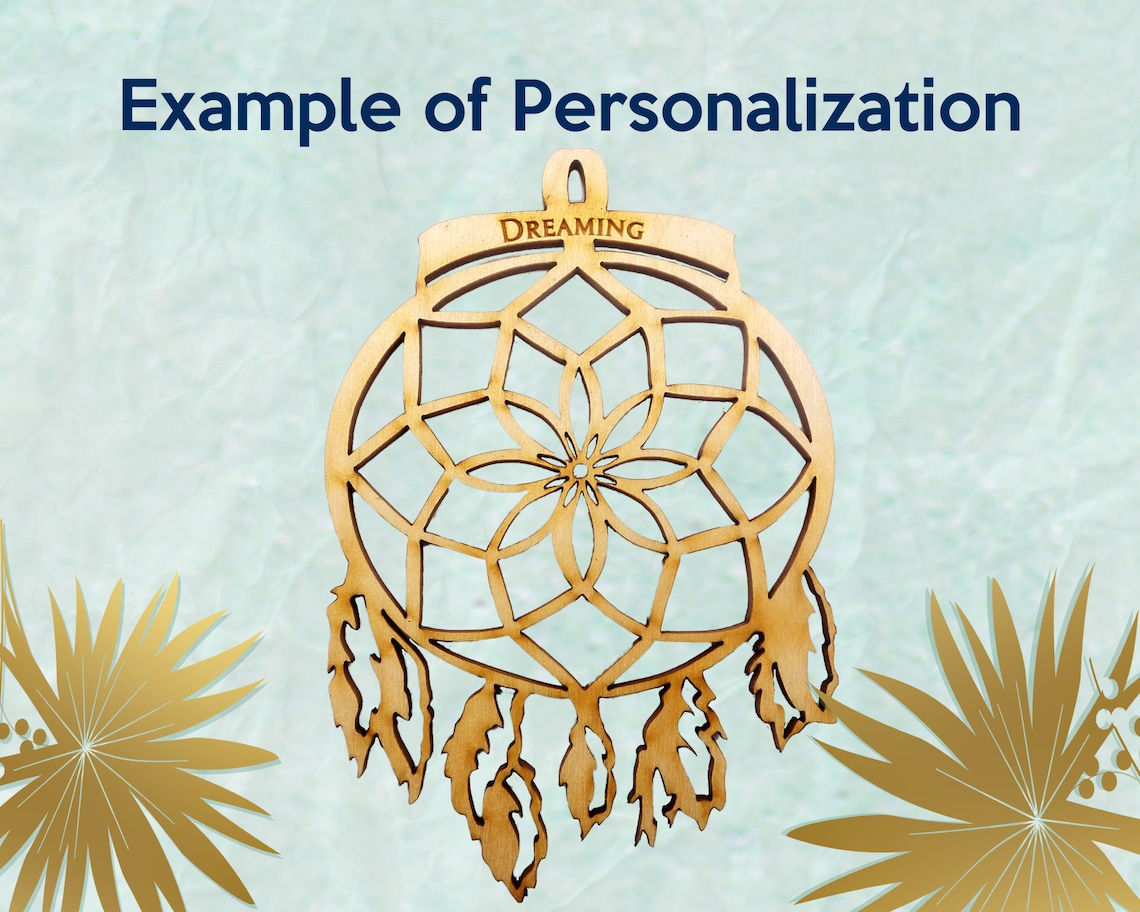 Personalized Dream Catcher Ornament Dreamcatcher Ornament Etsy